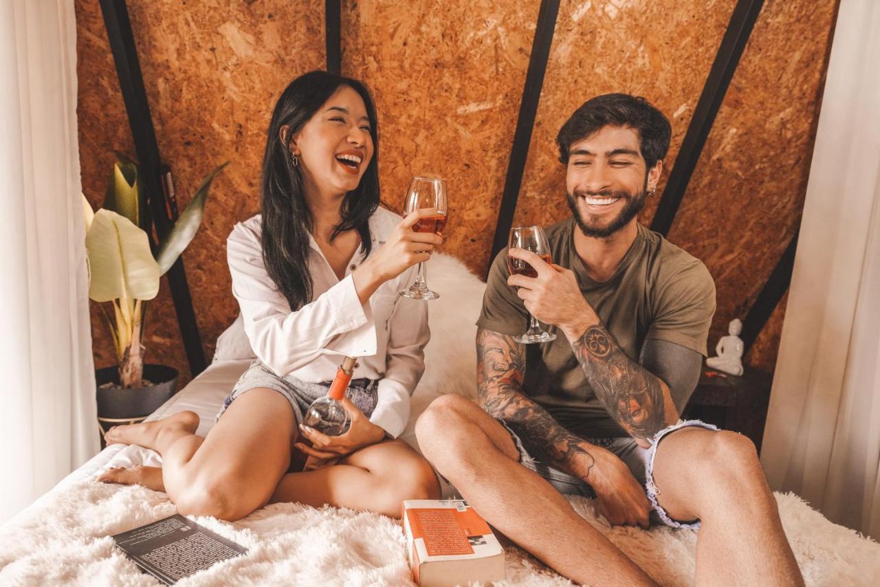 Cardinal Glamping Hotel Guatape Bagian luar foto